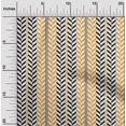 thumbnail image 1 of oneOone Georgette Viscose Fabric Stripe & Herringbone Geometric Print Fabric By Yard 42 Inch Wide, 1 of 4