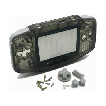 Boîtier de Remplacement Coque Bouton Piècesréparation Transparent Réparation Étui pour Gameboy Advance