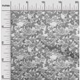thumbnail image 2 of oneOone Rayon Light Gray Fabric Florals Sewing Craft Projects Fabric Prints By Yard 56 Inch Wide, 2 of 4
