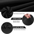 thumbnail image 4 of Unique Bargains Spandex Stretch Chair Covers Easily Washable, Gray Bedding for Home, 4 of 8