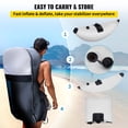 thumbnail image 4 of KFFKFF Kayak Outrigger Stabilizer, 2 PCS, PVC Inflatable Outrigger Float with Sidekick Arms Rod, Standing Float Stabilizer System Kit for Kayaks, Canoes, Fishing Boats, 4 of 9