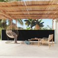 thumbnail image 1 of vidaXL Auvent Latéral Rétractable pour Patio 117x600 cm Noir, 1 of 5