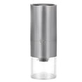 thumbnail image 1 of yeacher HB-987 Electric Coffee Grinder with Ceramic Core, Adjustable Grind Size, LED Touch Screen, Portable Design, Type-C Charging, Built-in Battery, Silver, 1 of 6