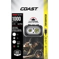 thumbnail image 1 of COAST RL27R Rechargeable Plus Rear Loading 1000 Lumens Tri-Color LED Headlamp, 1 of 4