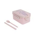 thumbnail image 2 of BAOPAI Boîte à Lunch Réutilisable avec 3 Compartiments, Étanche et Compatible Micro-Ondes, Comprend des Baguettes et des Cuillères pour la Préparation des Repas et les Adultes, 2 of 6
