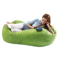 thumbnail image 1 of Jaxx Sofa Saxx Fauteuil Poire, 4 Pieds, Microsuède Lime, 1 of 6