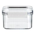 thumbnail image 2 of Wzzjkit Cereal Containers Storage, Retro Sealed Jar Grains Kitchen Storage Box Snack Dry Goods Tea Storage Jar, Rice Storage Container, 2 of 3