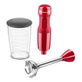 thumbnail image 4 of KitchenAid KHB1231QHSD 100 Year Limited Edition Queen of Hearts Corded Hand Blender, 3 Speed, Passion Red, 4 of 4