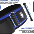 thumbnail image 2 of RDX Weight Lifting Belt, 6 Inch Curved Padded Back Lumbar Support, Functional Fitness Strength Training, Core Exercise Workout Bodybuilding Powerlifting Deadlifts Squats, Home Gym Equipment, 2 of 8