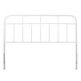 thumbnail image 2 of Modway Alessia Tête de Lit Grand en Métal Style Ferme Moderne, Blanc, 2 of 5