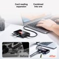 thumbnail image 4 of 8-in-One Smart Hub with Touch Screen CFexpress Type A/Type B 4K 120Hz Display 10Gbps 100W PD for Camera/Phones, 4 of 8