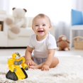 thumbnail image 1 of TIMIFIS Press Barrow Children Press Forward Robot Can Be Rotated 0-3 Years Old Children's Educational Early Learning Crawling Toy Car Car Model, 1 of 6
