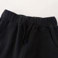 thumbnail image 4 of Kids' Solid Color Tracksuit Pants With Bunched Feet Mid Sized Hoodie Pants, 4 of 4