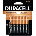 thumbnail image 1 of Duracell 1.5V Coppertop Alkaline, AAA Batteries, 12 Pack, 1 of 7