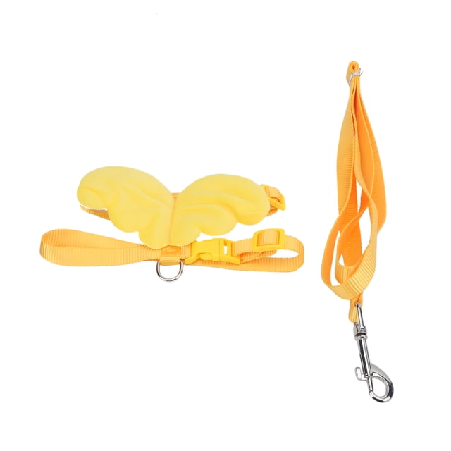 Ducks Leash Rope, Adjustable Duck Outside Walking Harness Leash Air Permeability Easy To Wear Durable For Outdoor Training For Home For Daily For Camping Yellow,Red