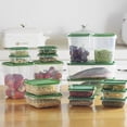 thumbnail image 2 of EASTIN 17 Pcs Food Storage Containers Set with Snap Lids (16 Lids + 16 Containers) Meal Prep Airtight Plastic Containers BPA-Free Lunch Containers for Kitchen Organization Pantry Home, 2 of 10