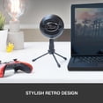 thumbnail image 4 of Blue Snowball iCE Plug 'n Play USB Microphone for Recording, Streaming, Podcasting, Gaming on PC and Mac, with Cardioid Condenser Capsule, Adjustable Desktop Stand and USB cable - Black, 4 of 9