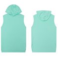 thumbnail image 3 of Timegard Shirts for Men Summer Solid Color Sleeveless Hoodies Pullover Top Casual Workout Tee Shirts, 3 of 3