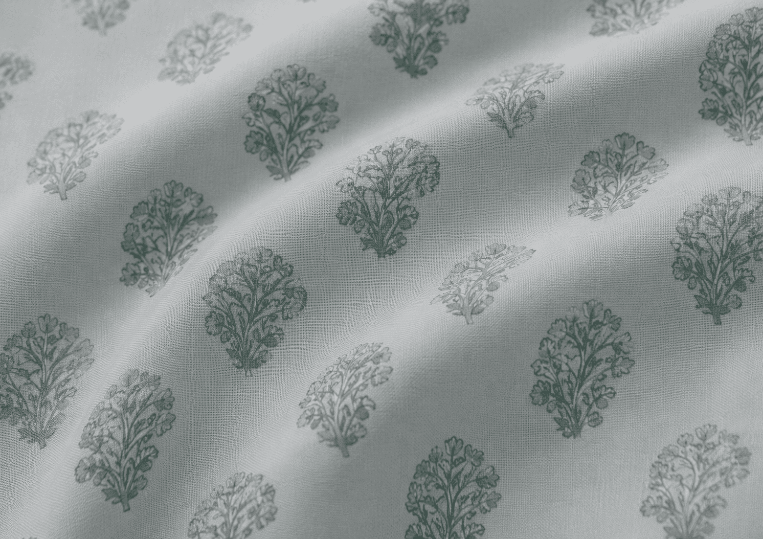 Better Homes & Gardens Block Floral 3-Piece Printed Comforter Set, Adult Double/Queen