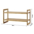 thumbnail image 4 of TRINITY Bamboo Shoe Rack - (2 Pack), 4 of 8