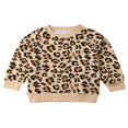 thumbnail image 1 of Ensemble de Sweat-Shirts à Imprimé Léopard Bébé Fille Garçon Enfant, 1 of 6