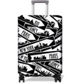 thumbnail image 1 of Travel Luggage Cover Suitcase Protector Fits 18-32 Inch Luggage Wheel Covers Patterned Travel Related Items Flower Luggage Protector Elastic Luggage Anti-scratch Suitcase Cover M, 1 of 5
