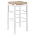 thumbnail image 1 of Boraam Square Rush Bar Stool in Cream, 1 of 5