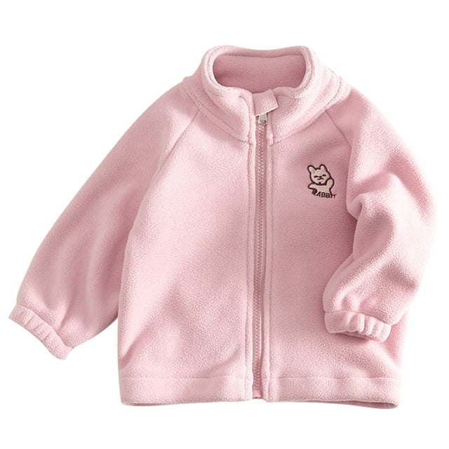 Girls Coats And Jackets Children'S Double Spring Spring Autumn Baby Pink Cute Fall Tops for Teen Girls ,5-6 Years