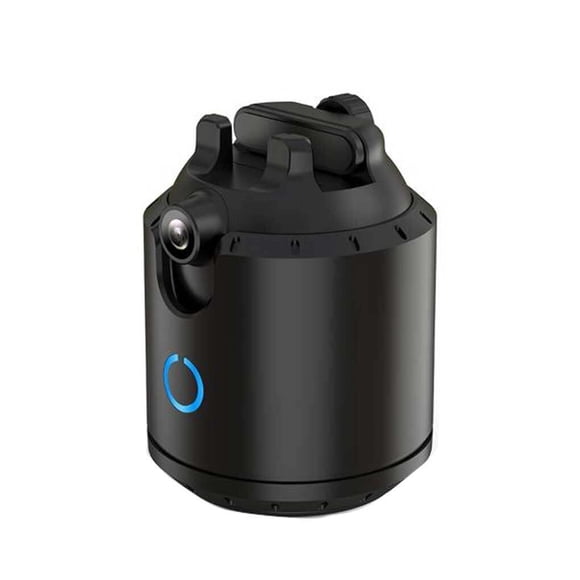 Intelligent Auto Face Tracking Camera Gimbal Stabilizer Dual-axises Faces Recognition Gesture Phone Tripod Accessories Black