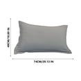thumbnail image 3 of Birdeem Premium Solid Color Pillowcase, Soft Washed Cotton Material, King Size Cover for Full Bed Coverage, Luxury Design Enhances Bedroom Decor, Easy to Clean for Fresh Comfort, 3 of 9