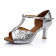thumbnail image 2 of Womens Color Fashion Rumba Waltz Prom Ballroom Latin Salsa Dance Shoes Sandals, 2 of 9