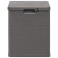 thumbnail image 2 of vidaXL Garden Storage Box 90 L Brown, 2 of 5