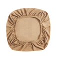 thumbnail image 2 of Elastic Office Chair Seat Covers Stretchable Chair velvet computer Slipcover Light Brown, 2 of 9