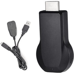 Zootealy Anycast M2 HD108P 4K Adaptateur d'affichage sans fil Miracast WiFi Récepteur de miroir d'écran mobile Dongle TV Projecteur pour IOS Android