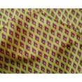 thumbnail image 4 of oneOone Silk Tabby Fabric Argyle Style Ikat Printed Craft Fabric BTY 42 Inch Wide, 4 of 4