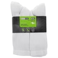 thumbnail image 4 of Athletic Works Men's Cotton Crew Socks 6-Pack, 4 of 5