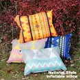 thumbnail image 3 of Colorful Automatic Inflatable PVC Camping Pillow, Lightweight for Travel, Hiking, Backpacking, 3 of 8