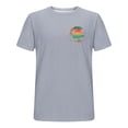 thumbnail image 5 of Styesk T-Shirts pour Homme Mode Décontractée Hommes T-shirt de Sport Imprimé Manches Courtes Col Rond Chemisiers Chemises, 5 of 5