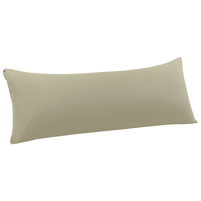 Unique Bargains Silky-Soft Pillowcase Microfiber Body Pillow Case Cover with Envelope Closure