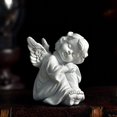 thumbnail image 4 of Baohd Figurine d'Ange Fille en Résine Gracieuse Statue Décorative Accent de Bureau Réflexion Droite 1Ensemble, 4 of 6