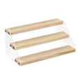 thumbnail image 1 of HILABEE Ladder Acrylic Stands, Riser Organizer Holder Multifunctional Three-tiers, 1 of 9