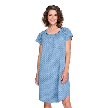 Chemise de nuit à manches évasées Iyla pour femmes