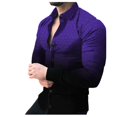 thumbnail image 1 of Chemise à Revers Imprimée Casual Homme Bouton Cardigan Chemises, 1 of 6