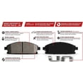 thumbnail image 4 of Power Stop Z23-1352 Rear Z23 Evolution Sport Carbon Fiber Infused Ceramic Brake Pads with Hardware, 4 of 4