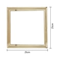 thumbnail image 1 of EGNMCR Wood Frame For Canvas Oil Painting Nature DIY Frame Picture Inner Picture Frame Picture frames, 1 of 2