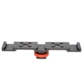 thumbnail image 2 of 3 In 1 Hot Shoe Mount Adapter Extension Bar Bracket Stand, Compatibility Camera Mobile Phone, Stable Quality Aluminum Alloy Material, Expand Microphone  Fill Light, 2 of 7
