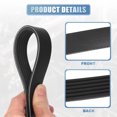 thumbnail image 4 of Unique Bargains Car Engine Multi V-Ribbed Serpentine Drive Belt for Chevy Venture 2003-2005 3.4L No.53013864AA, 4 of 7