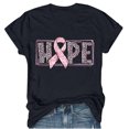 thumbnail image 2 of PVCS Aide T-shirt Rose à Manches Courtes Sensibilisation au Cancer du Sein Halloween pour Femmes, 2 of 4