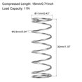 thumbnail image 3 of Unique Bargains 11mmx0.8mmx30mm 304 Stainless Steel Compression Spring 11N Load Capacity, 10pcs, 3 of 5