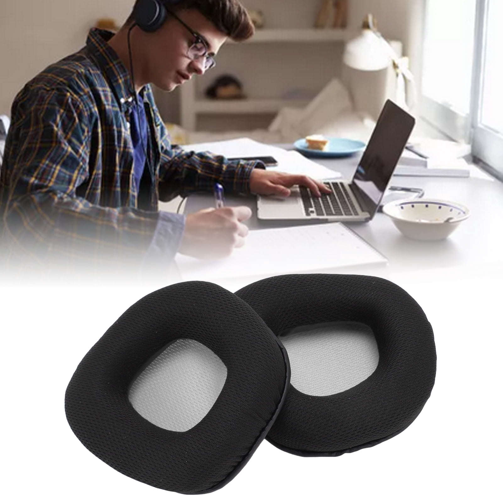 Coussinets pour Casque pour Void USB pour Void Pro USB pour Void Pro Casque Sans Fil, Coussinets de Remplacement Isolation Phonique pour Void Pro Surround pour Void Pro SE